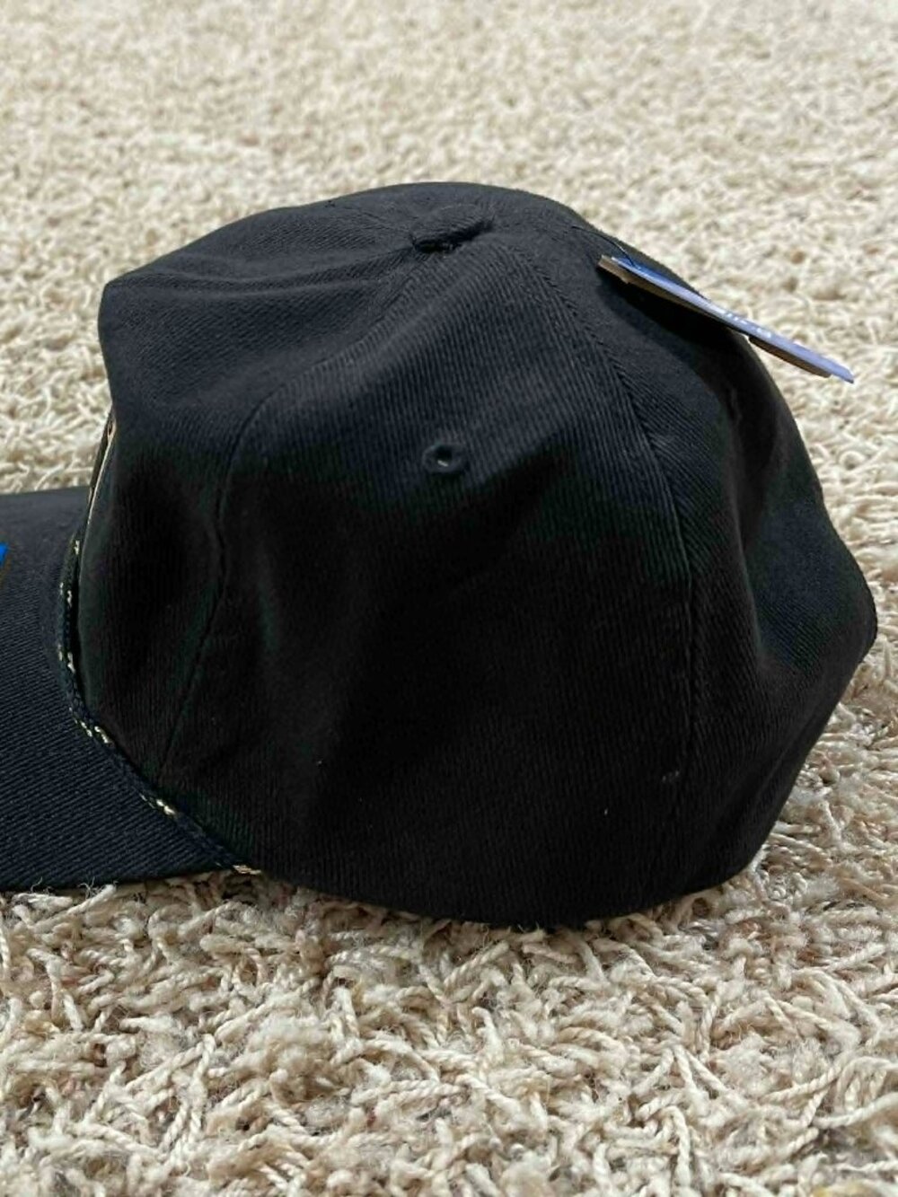 Adidas Unisex 5-Panel Limited Strapback Cap Hat Black Gold Metallic JJ9390 OS - Picture 8 of 13